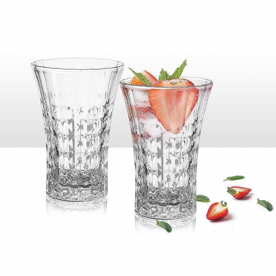 Treo Bell Quartz Water Tumbler Transparent New