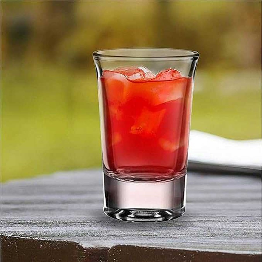 Treo Hot-Shot Clear Glass Tumbler Transparent Best