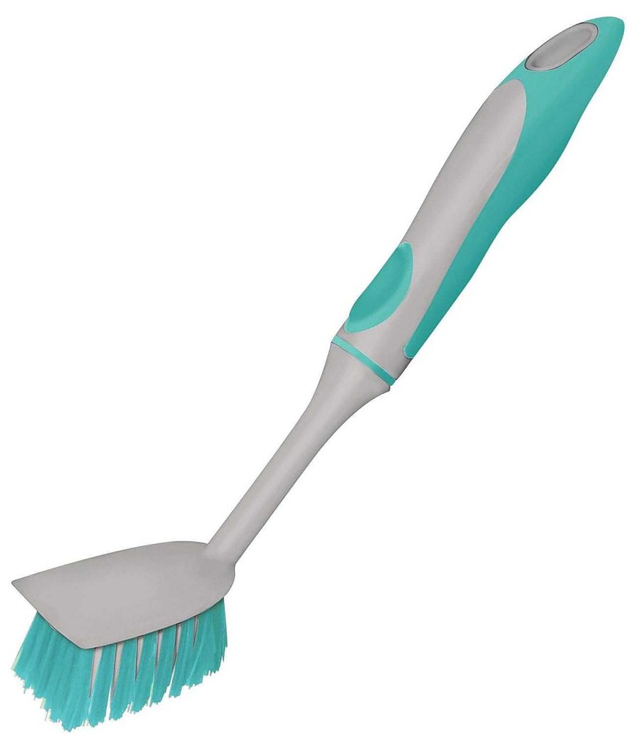 Spotzero Sink & Dish Brush Aqua+Green Online