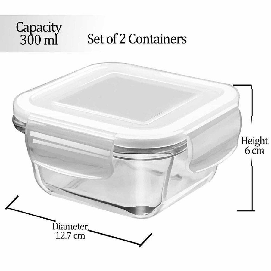 Treo Store Fresh Square Container Transparent Online