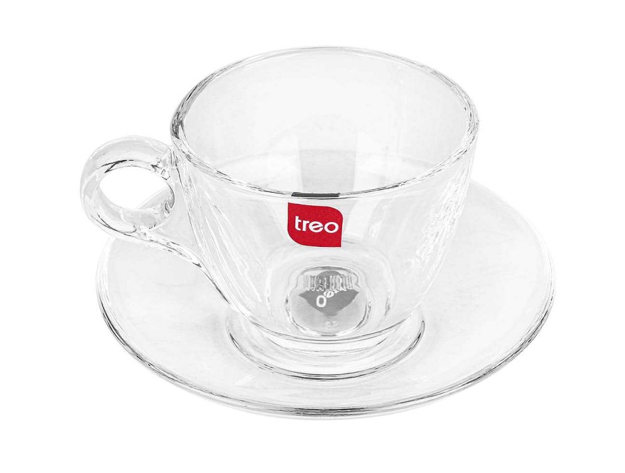 Treo Vella Cup N Saucer Transparent Best