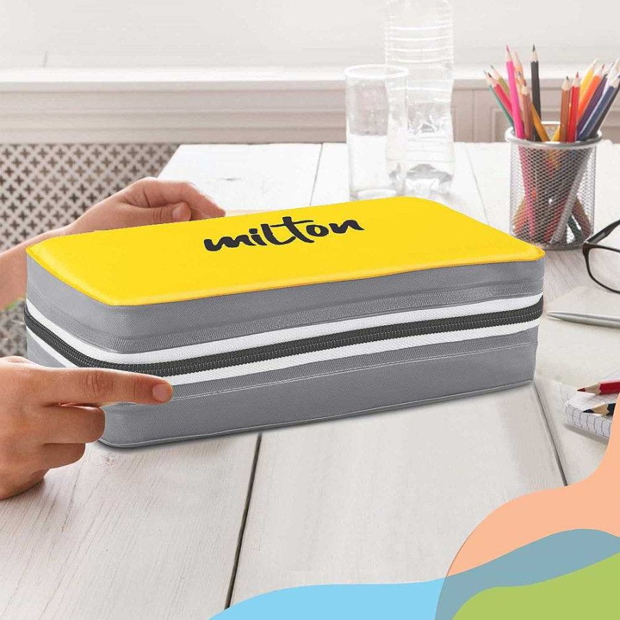 Milton New Mini Lunch Insulated Lunchbox Yellow New