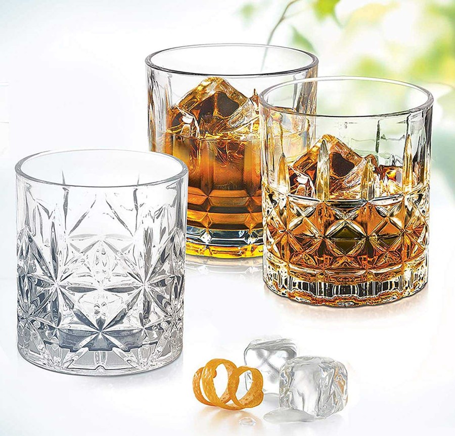 Treo Edford On The Rocks Glass Tumblers Transparent Best