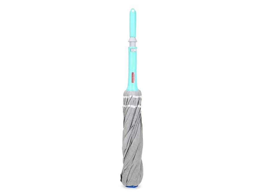 Spotzero Twist & Squeeze Mop - Cotton Aqua+Green Online