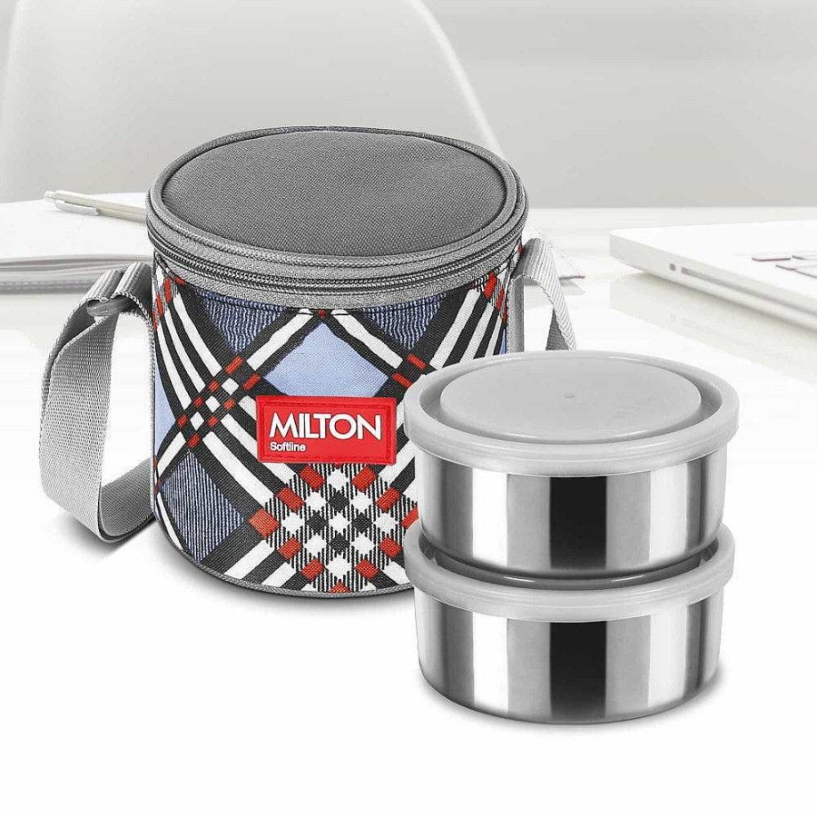 Milton Steel Treat 3 Insulated Lunchbox Online