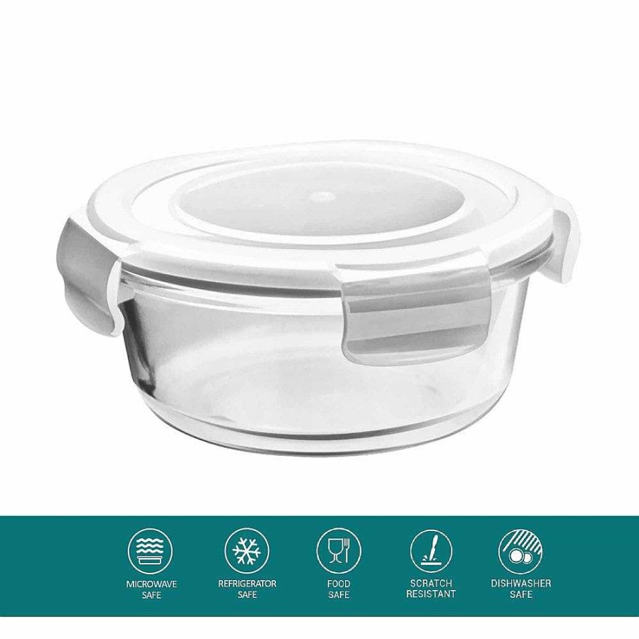 Treo Store Fresh Round Container Transparent Hot