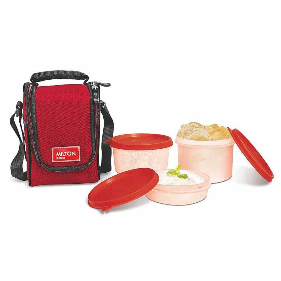 Milton Full Meal Lunch Box And Bottle Set New