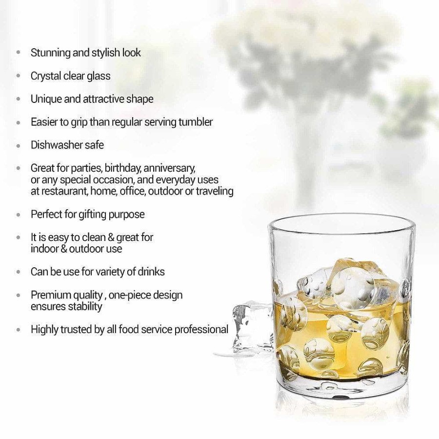 Treo Fizz Whiskey Tumbler Transparent Wholesale