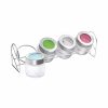 Treo Delfy Jar Set With Metal Stand Transparent Online