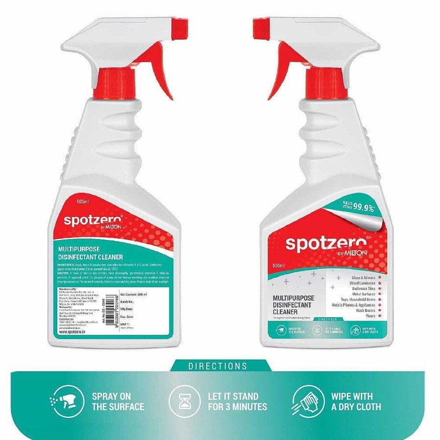 Spotzero Multipurpose Disinfectant Cleaner Aqua+Green Hot