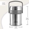 Milton Opus Tiffin Box Silver Online