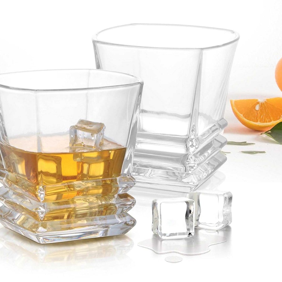 Treo Quadra Glass Tumbler Transparent Best