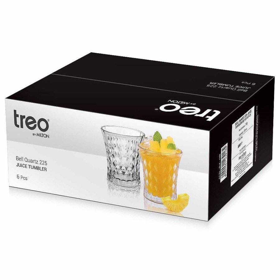 Treo Bell Quartz Juice Tumbler Transparent Hot