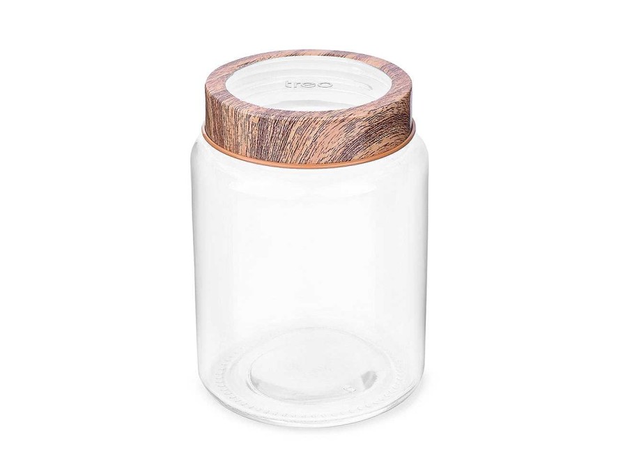 Treo Woody Radius Jar Transparent Clearance