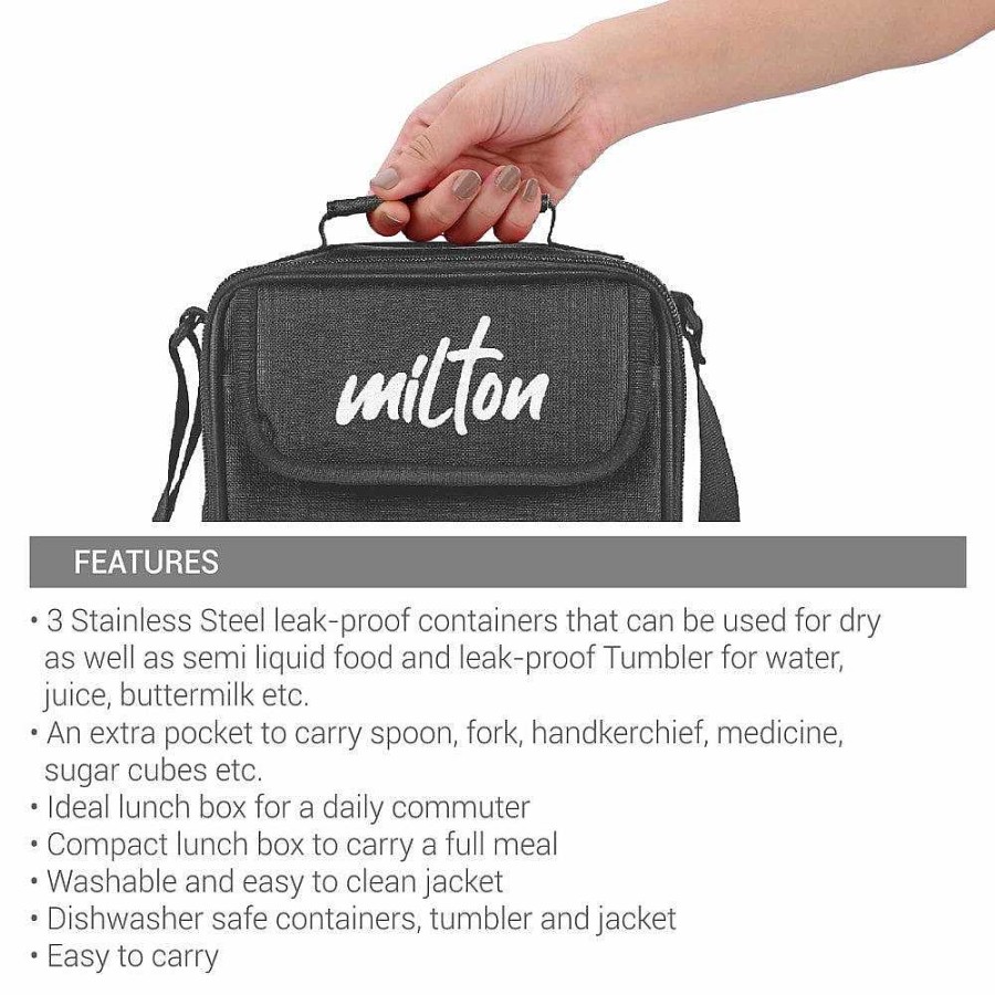 Milton Steel Combi Lunchbox Clearance