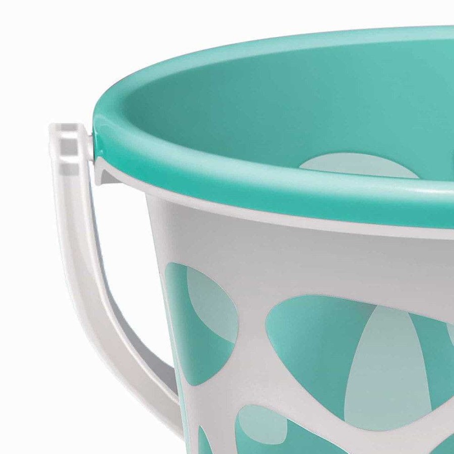 Spotzero Pebble Bucket Aqua+Green Clearance