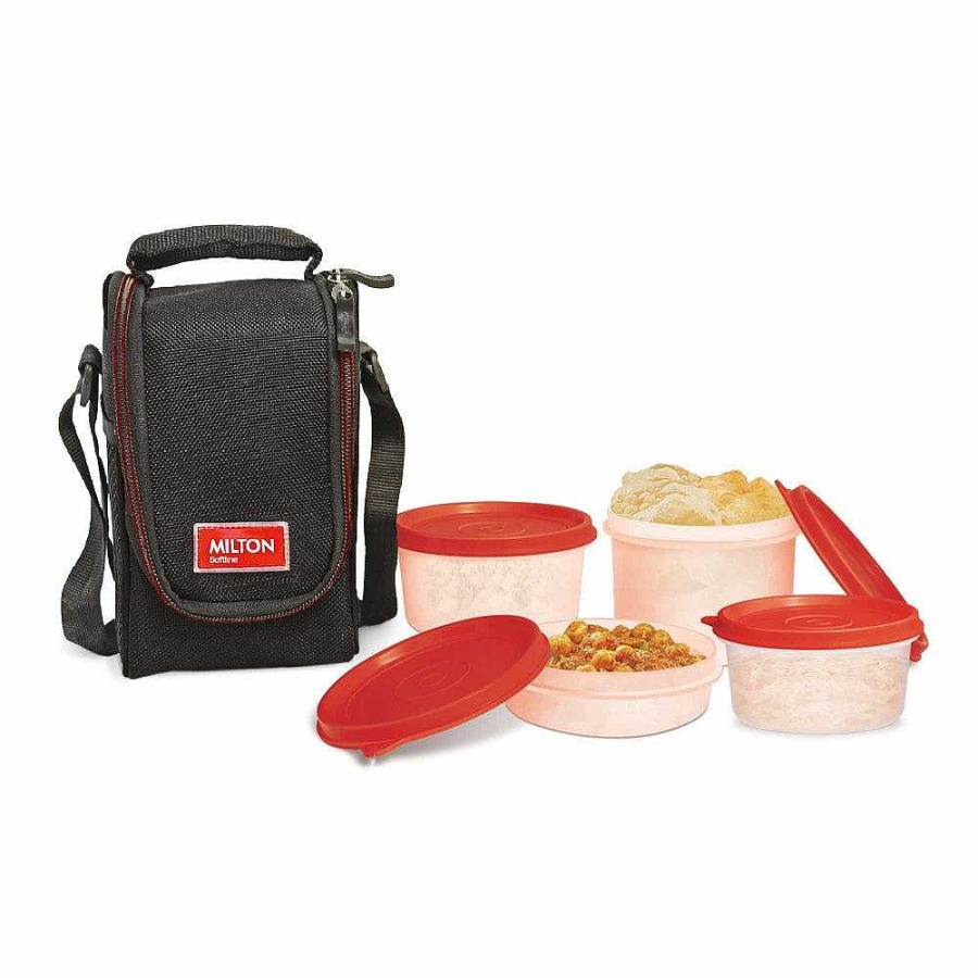 Milton Full Meal Lunch Box And Bottle Set New