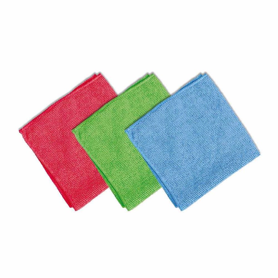 Spotzero Multipurpose Microfiber Cloth Aqua+Green Hot