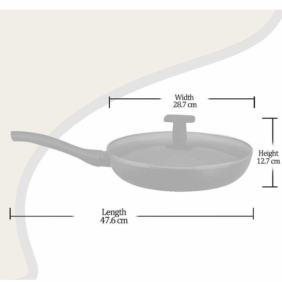 ProCook Granito Induction Fry Pan With Lid Clearance