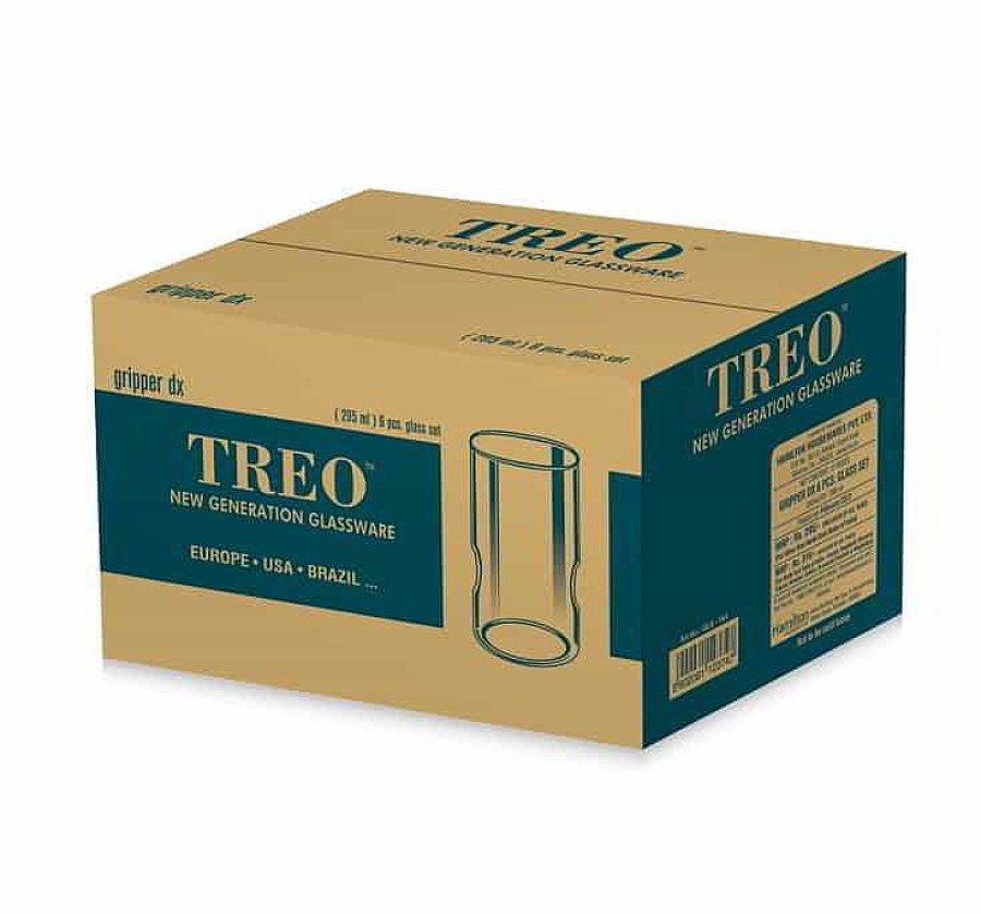 Treo Gripper Glass Tumblers Transparent Best