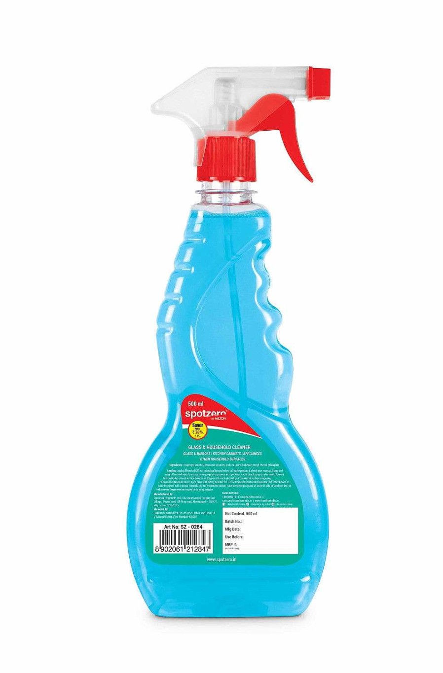 Spotzero Glass Cleaner Aqua+Green Clearance