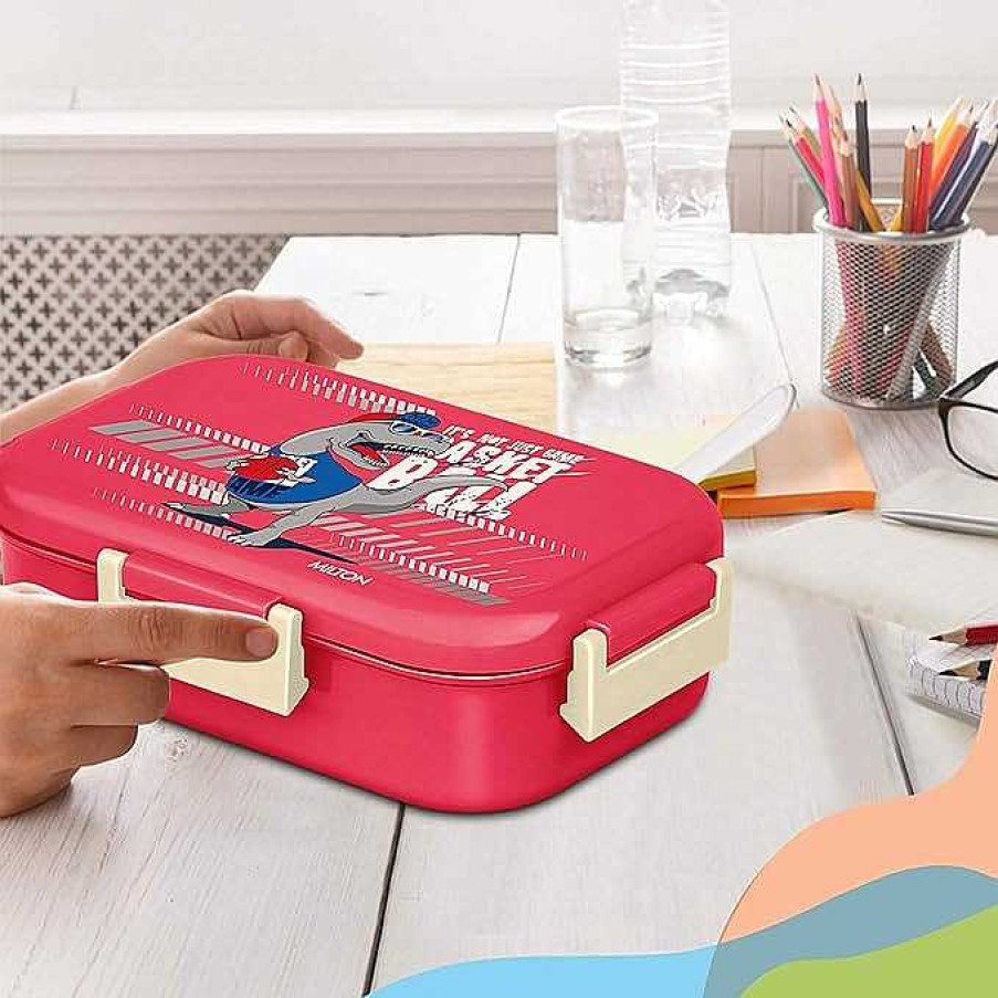 Milton New Flatmate Lunchbox Red Online