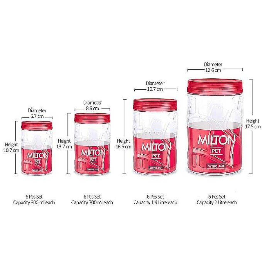 Milton Vitro Pet Airtight Jar Clearance