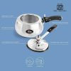 ProCook Wide Base Pressure Cooker Inner Lid Aluminium Non Induction Silver Best