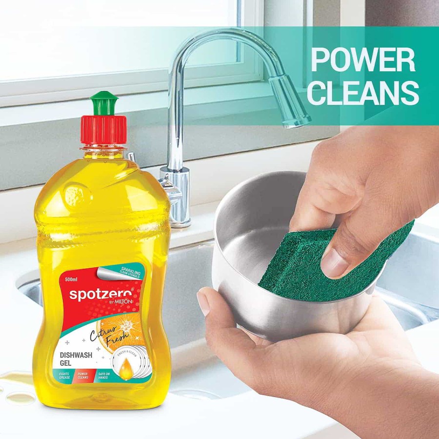 Spotzero Dishwash Gel Aqua+Green New